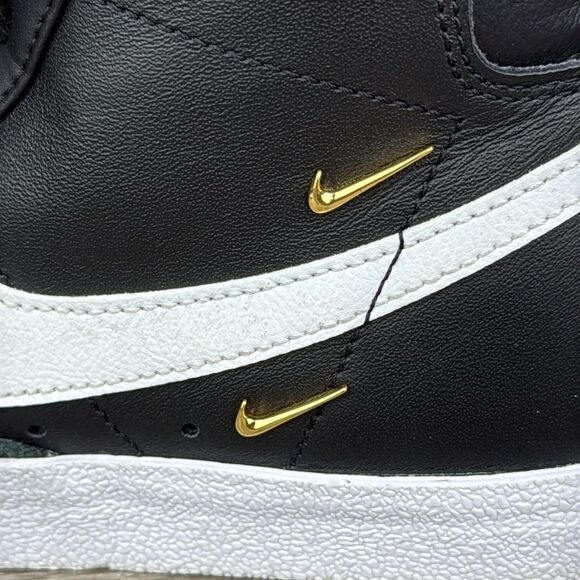 Nike Blazer Mid ‘77 SE “Sisterhood” Women’s Sz 8 Black Metallic Gold Sneakers - Picture 11 of 11